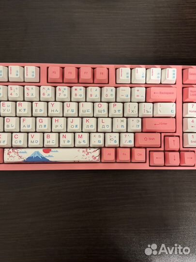Игровая клавиатура akko 3098b world tour tokyo