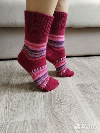 Носки вязаные ручной работы