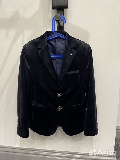 Пиджак школьный для мальчика 128