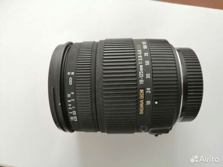 Объектив Sigma 18-125 мм для Pentax