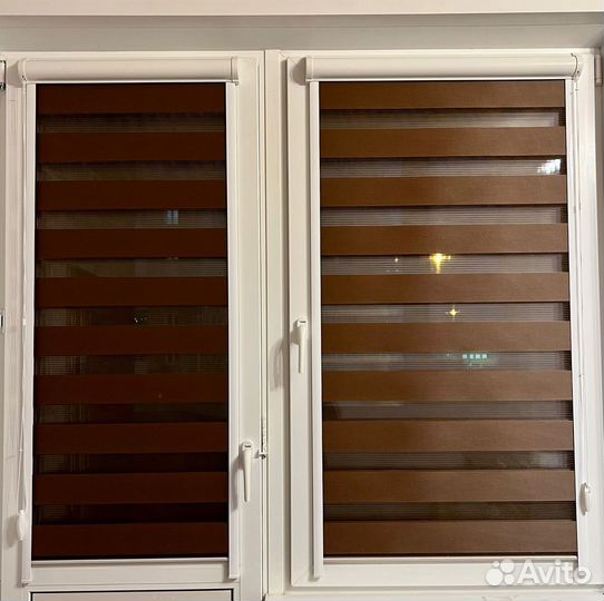 Рулонные шторы день, ночь