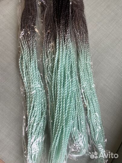 Синегальские косы + плетение