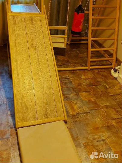 Детский спортивный комплекс деревянный