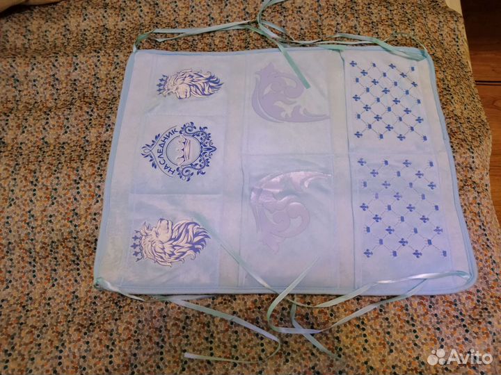 Органайзер на детскую кроватку. Цвет как на 1 фото