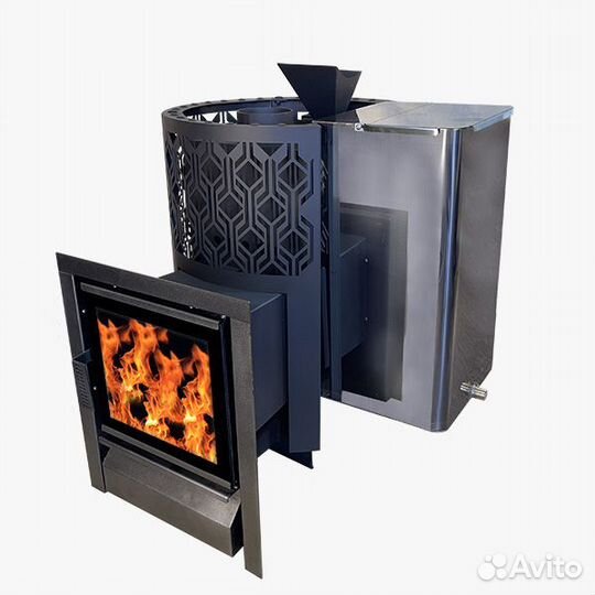 Печь камин народная 26