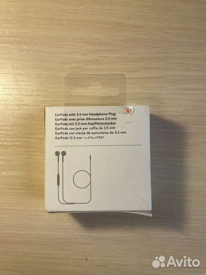 Наушники apple earpods 3.5 мм
