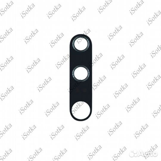 Стекло камеры Xiaomi Mi 10 черное (без корпусной ч