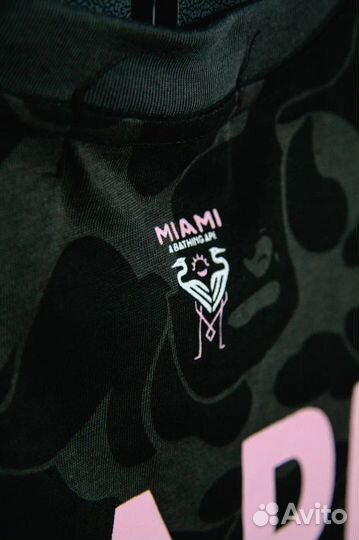 Футболка bape х Inter Miami