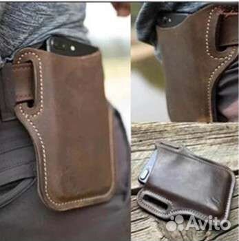 Винтажный Чехол-Кобура для телефона на ремень