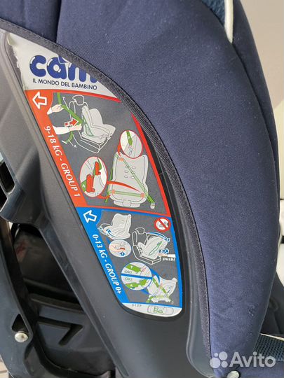 Детское автокресло 0-18 кг (0/1 группа)