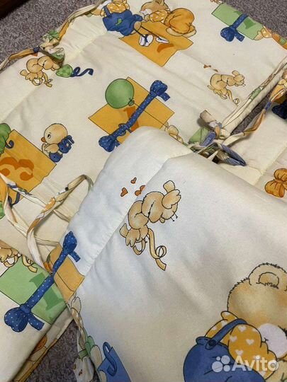 Бортики в кроватку