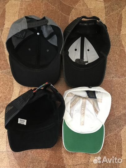 Кепки Polo, the north face