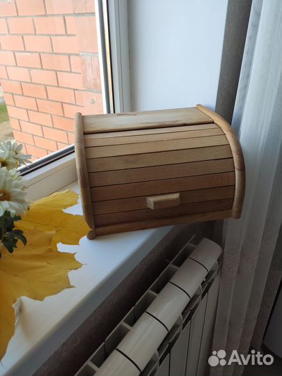 Хлебница деревянная