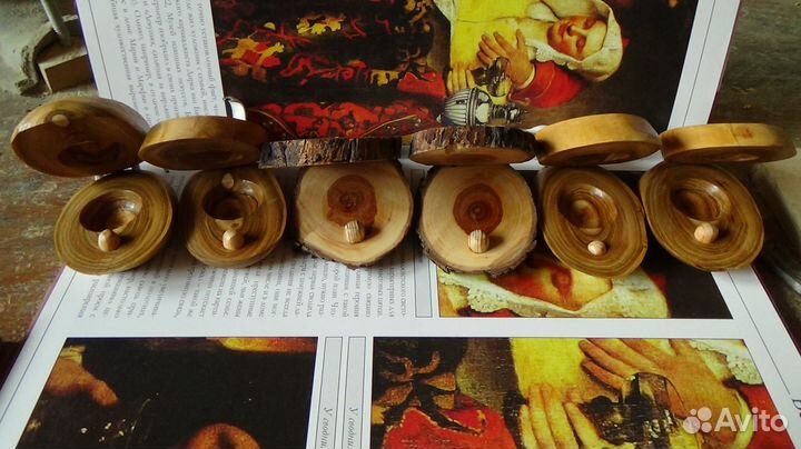 Кастаньеты деревянные