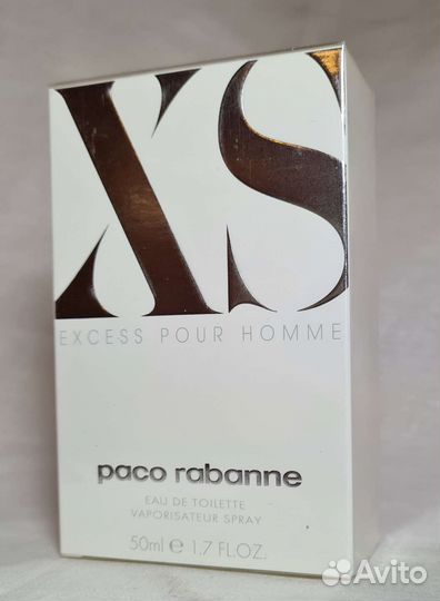 Paco rabanne XS pour homme 50 ml 2013 год