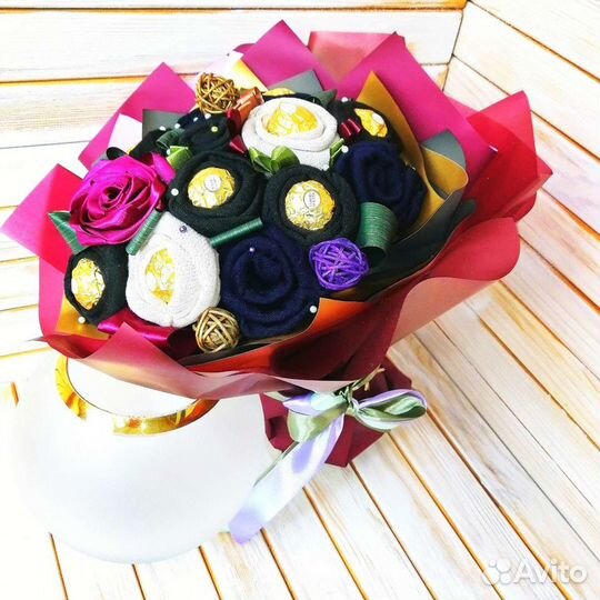 Букеты из носков