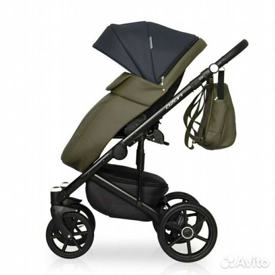 Коляска 2 в 1 эко кожа
