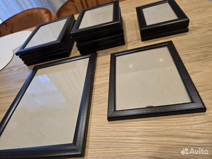 Рамки для фотографий деревянные венге