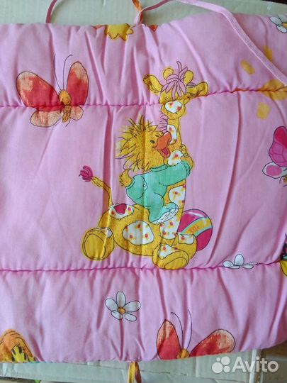 Бортики в детскую кроватку