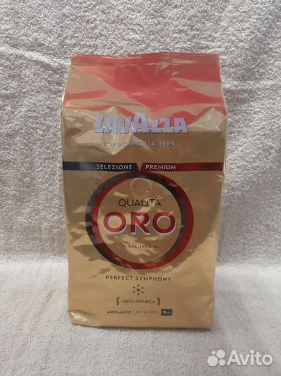 Кофе в зернах Lavazza Qualita Oro