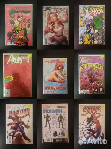 Комиксы marvel на английском