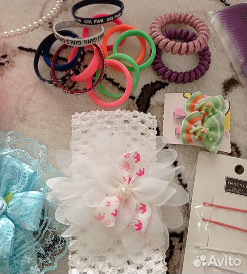 Резинки для волос пакетом