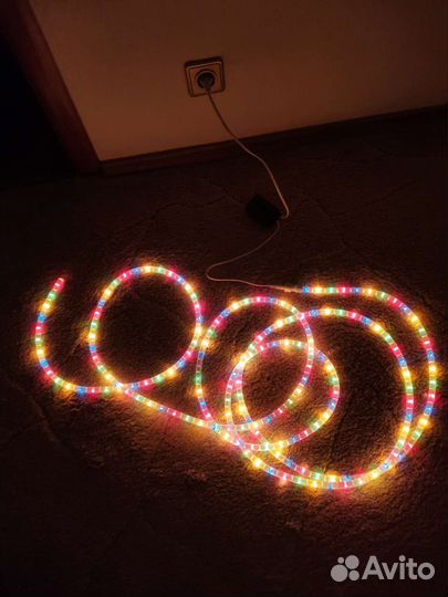 Гирлянда в силиконе