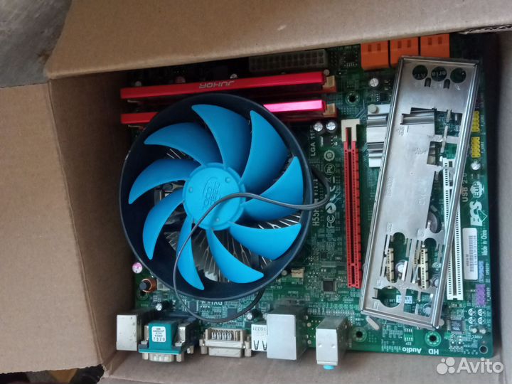 Комплект lga 1156