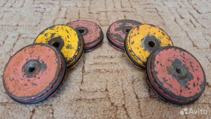 Блины для гантели б/у