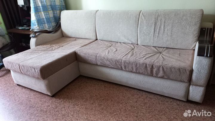 Продам угловой диван кровать Еврокнижка Капля