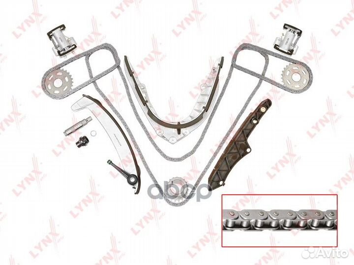 Комплект цепи грм;BMW X5 (E53) 00-06 M62B44 / M