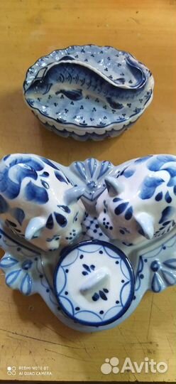 Статуэтки Гжель