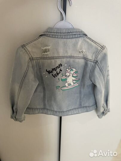 Джинсовка для девочки 122