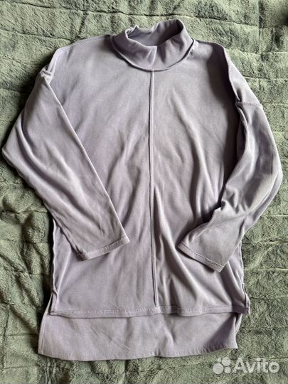 Костюм женский в рубчик