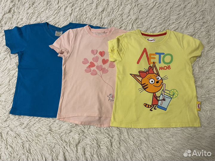 Детские вещи пакетом для девочек 116 122