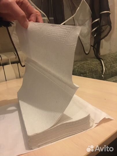 Бумажные полотенца, туалетная бумага