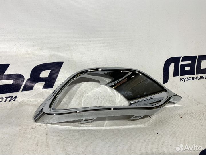 Рамка птф Renault Logan 2 (14) правая хром