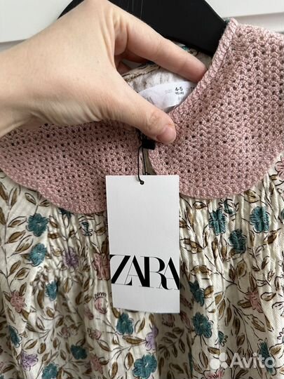 Платье на девочку 110 Zara новое онигинал