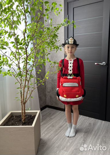 Новородний костюм пожарного