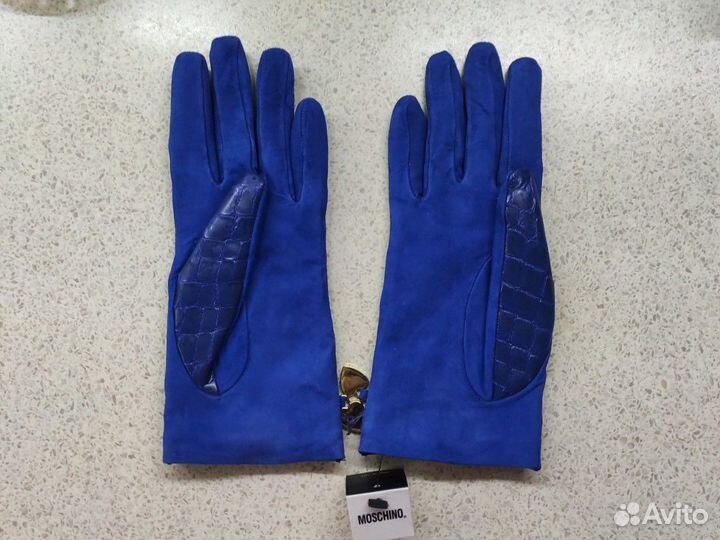 Перчатки moschino женские
