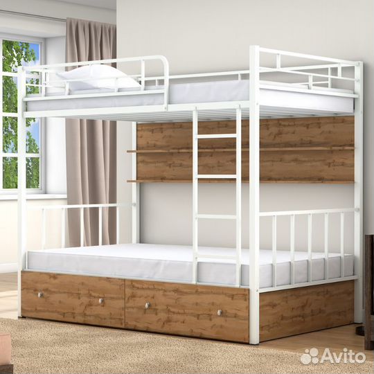 Двухъярусная детская кровать