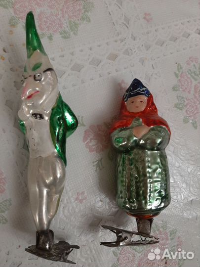 Елочные игрушки СССР