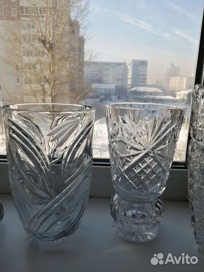 Ваза хрустальная СССР