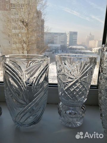 Ваза хрустальная СССР