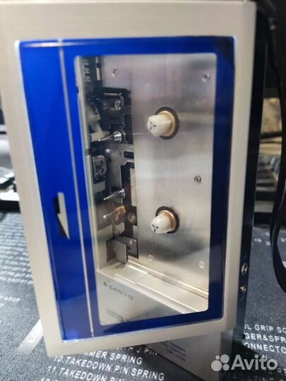 Кассетный магнитофон sanyo trc 2450