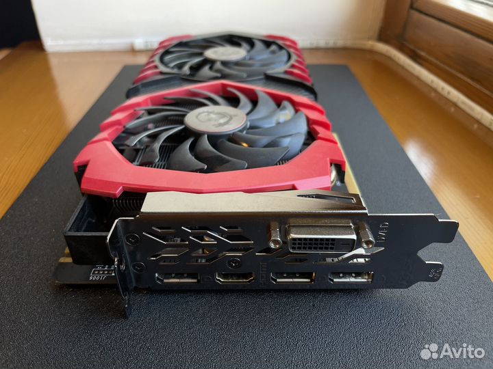 Видеокарта MSI GeForce GTX 1070 gaming X