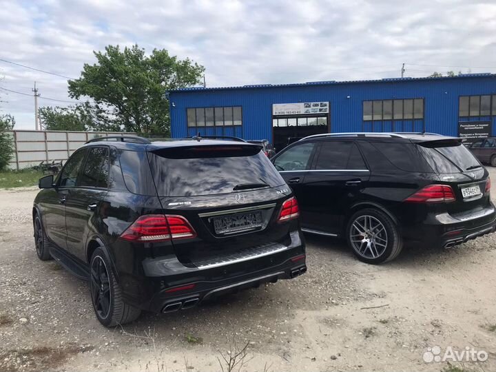 Обвес переделка Mercedes ML 166 amg GLE 63