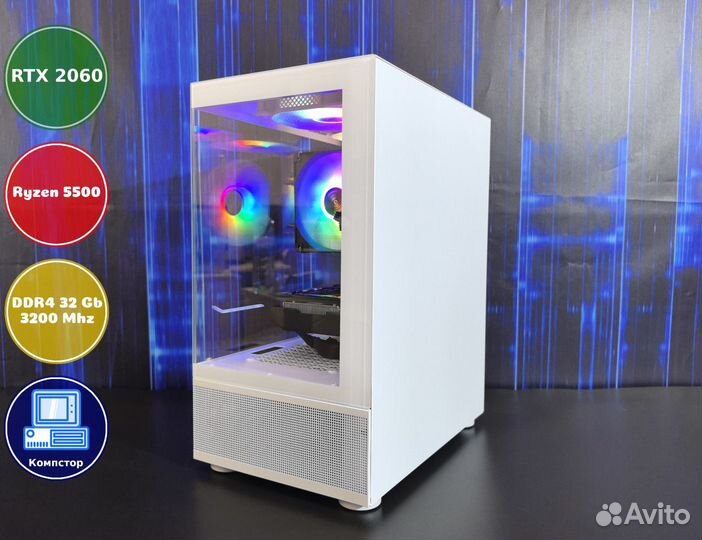 Домашний комп AMD5500-RTX2060-32DDR4-BGN019674-A520