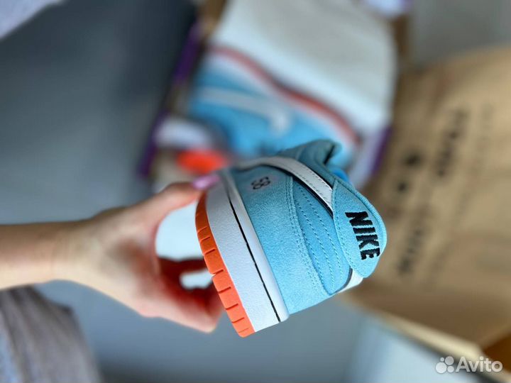 Кроссовки nike sb dunk low club 58 gulf