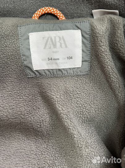 Пуховик zara